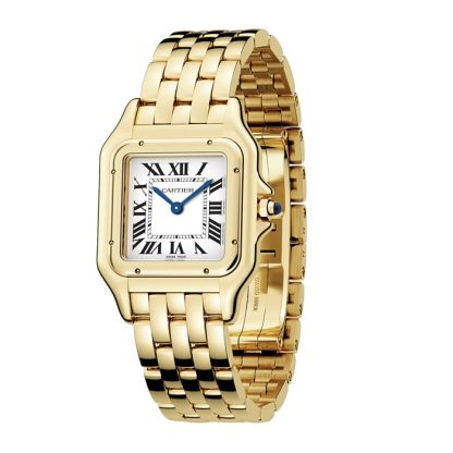 Cartier Panthère De Cartier Watch Medium Model Quartz Movement Yellow Gold WGPN0045 - Image 2