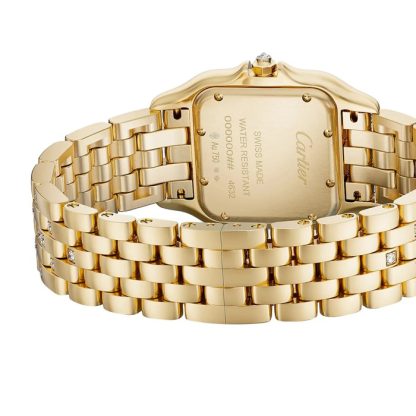 Cartier Panthere De Cartier Watch Medium Model Quartz Movement Yellow Gold WJPN0060 - Image 3
