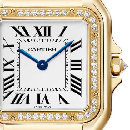 Cartier Panthere De Cartier Watch Medium Model Quartz Movement Yellow Gold WJPN0085 - Image 2