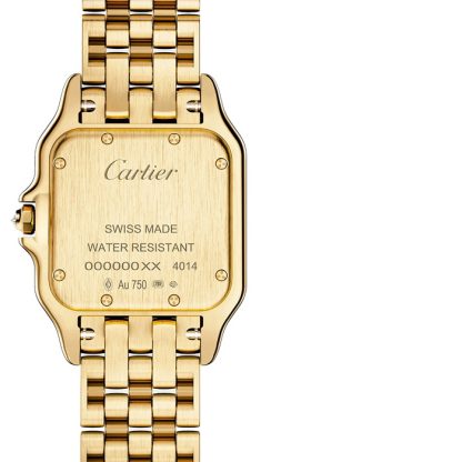 Cartier Panthere De Cartier Watch Medium Model Quartz Movement Yellow Gold WJPN0085 - Image 3