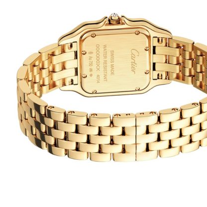 Cartier Panthere De Cartier Watch Medium Model Quartz Movement Yellow Gold WJPN0085 - Image 4