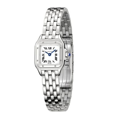 Cartier Panthère De Cartier Watch Mini Model Quartz Movement Steel WSPN0012 - Image 2