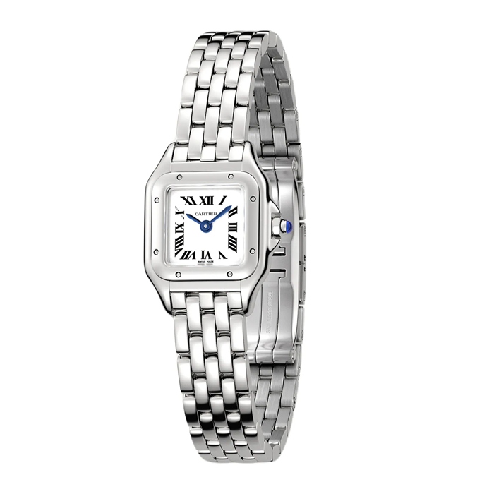 Cartier Panthère De Cartier Watch Mini Model Quartz Movement Steel WSPN0012 - Image 2