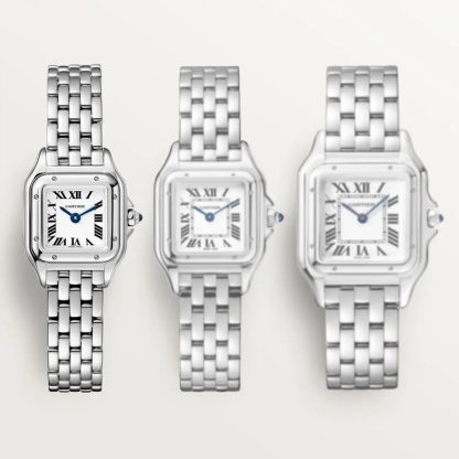 Cartier Panthère De Cartier Watch Mini Model Quartz Movement Steel WSPN0012 - Image 3