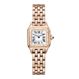 Cartier Panthère De Cartier Watch Small Model Quartz Movement Case In Rose Gold WGPN0006