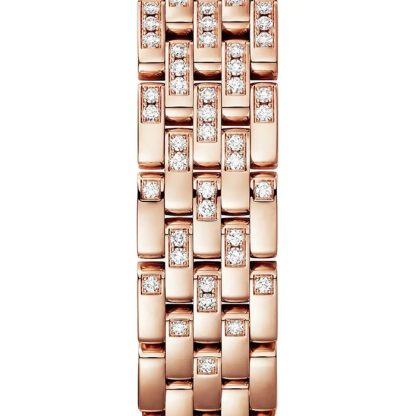 Cartier Panthere De Cartier Watch Small Model Quartz Movement Rose Gold WJPN0061 - Image 2