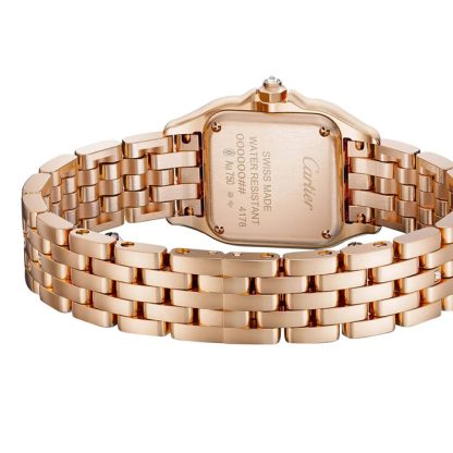Cartier Panthere De Cartier Watch Small Model Quartz Movement Rose Gold WJPN0061 - Image 3