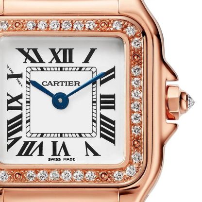 Cartier Panthere De Cartier Watch Small Model Quartz Movement Rose Gold WJPN0069 - Image 3