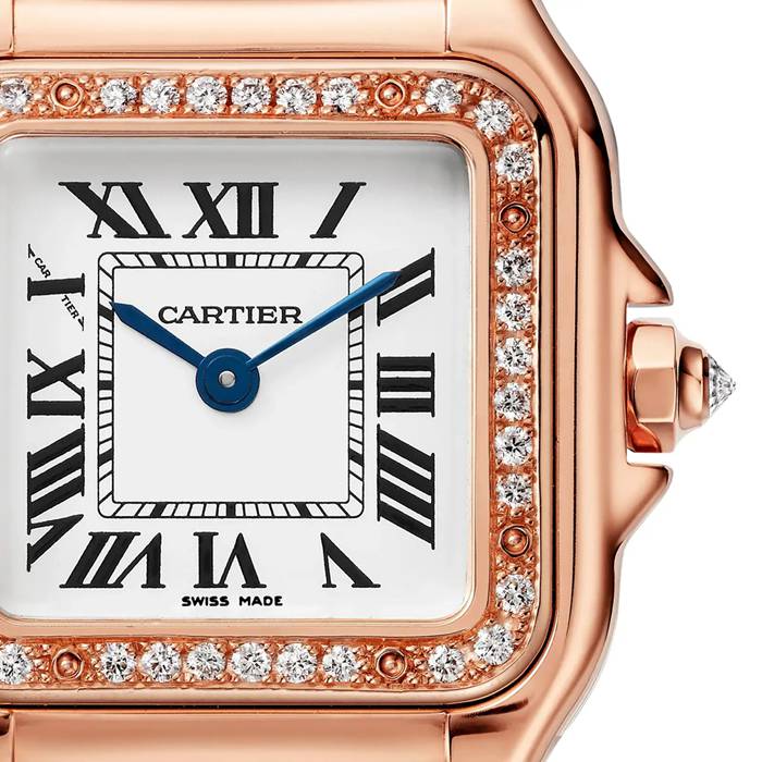 Cartier Panthere De Cartier Watch Small Model Quartz Movement Rose Gold WJPN0069 - Image 3