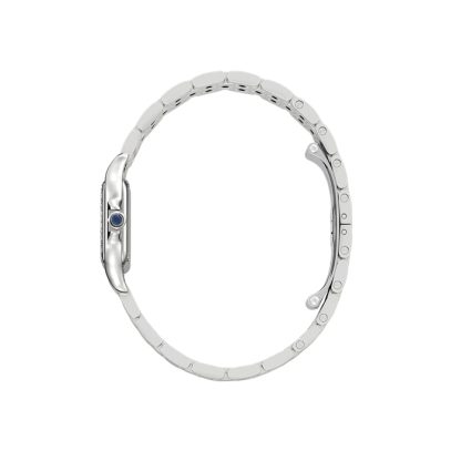 Cartier Panthère De Cartier Watch Small Model Quartz Movement Steel Diamonds W4PN0016 - Image 5