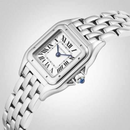 Cartier Panthère De Cartier Watch Small Model Quartz Movement Steel WSPN0013 - Image 3