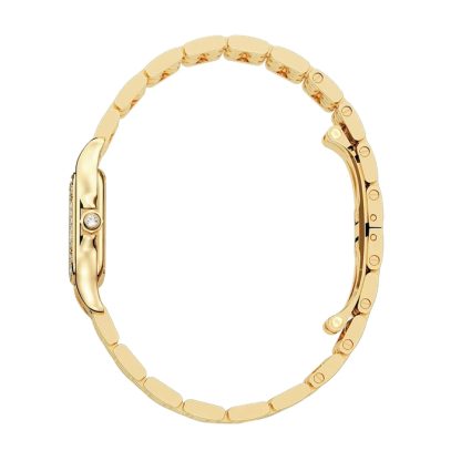 Cartier Panthere De Cartier Watch Small Model Quartz Movement Yellow Gold Diamonds WJPN0048 - Image 2