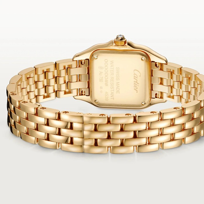 Cartier Panthere De Cartier Watch Small Model Quartz Movement Yellow Gold WJPN0080 - Image 3