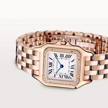 Cartier Panthere de Cartier watch medium model quartz movement Case in rose gold WJPN0088 - Image 3
