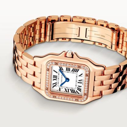 Cartier Panthere de Cartier watch medium model quartz movement Case in rose gold WJPN0088 - Image 4