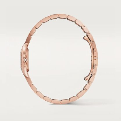 Cartier Panthere de Cartier watch mini model quartz movement Rose gold 750/1000 case set with 32 brilliant-cut diamonds totalling 0.15 carats Dimensions 25 mm x 20 mm WJPN0063 - Image 4