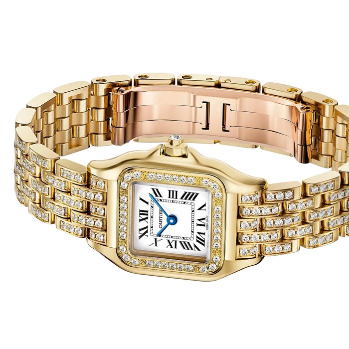 Cartier Panthere de Cartier watch small model quartz movement Yellow gold WJPN0059 - Image 5