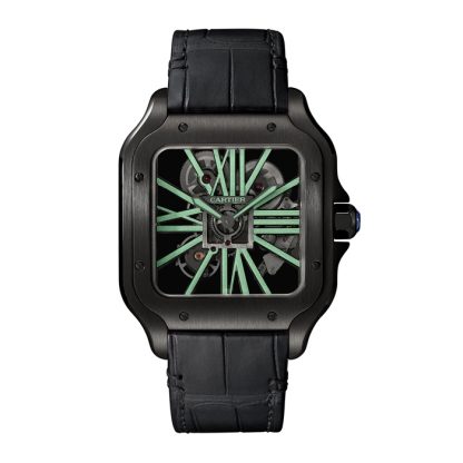 Cartier Santos De Cartier Skeleton Watch WHSA0009 - Image 2