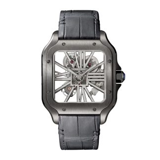 Cartier Santos De Cartier Skeleton Watch WHSA0009