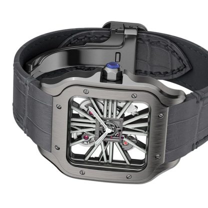 Cartier Santos De Cartier Skeleton Watch WHSA0009 - Image 5