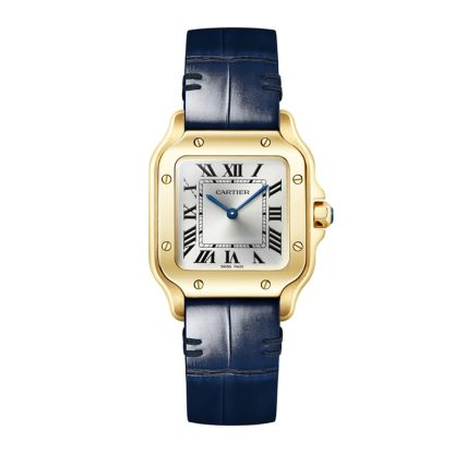 Cartier Santos De Cartier Small Model Quartz Yellow Gold WGSA0107 - Image 2