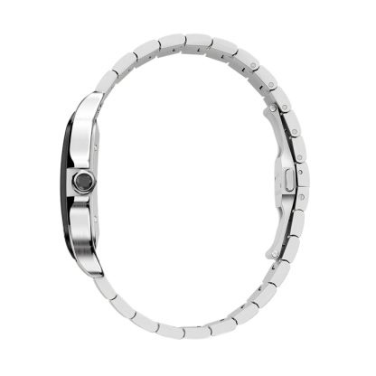 Cartier Santos De Cartier Watch Large Model Automatic Movement Steel ADLC Interchangeable Metal And Rubber Bracelets WSSA0037 - Image 4