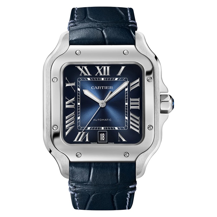 Cartier Santos De Cartier Watch Large Model Automatic Winding Steel Case WSSA0071 - Image 2
