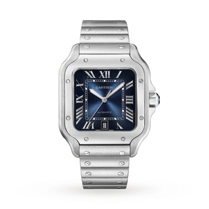 Cartier Santos De Cartier Watch Large Model Automatic Winding Steel Case WSSA0071