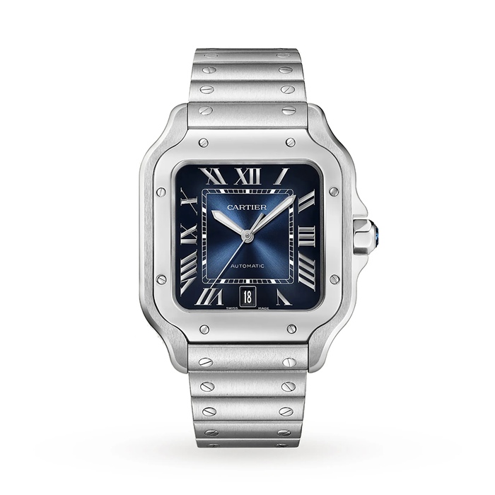 Cartier Santos De Cartier Watch Large Model Automatic Winding Steel Case WSSA0071