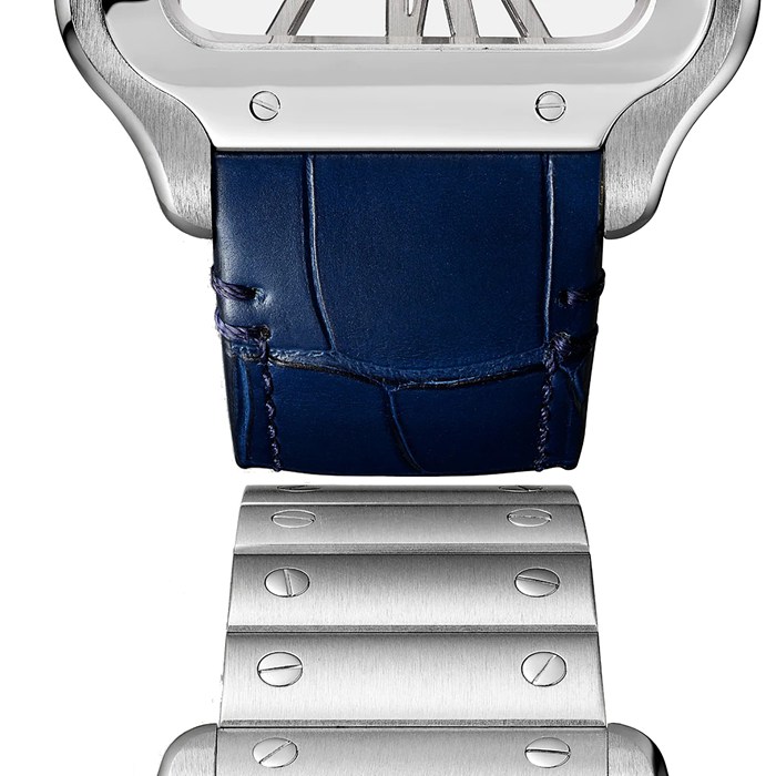 Cartier Santos De Cartier Watch Large Model Hand-Wound Mechanical Movement Steel WHSA0015 - Image 2