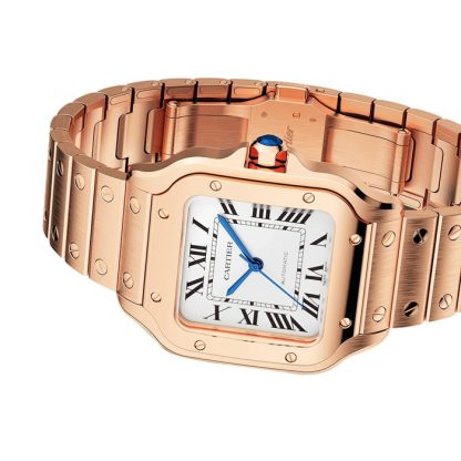 Cartier Santos De Cartier Watch Medium Model Mechanical Movement With Automatic Winding WGSA0031 - Image 4