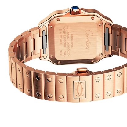 Cartier Santos De Cartier Watch Medium Model Mechanical Movement With Automatic Winding WGSA0031 - Image 5