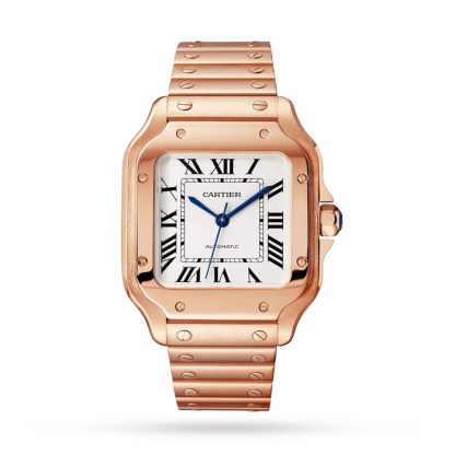 Cartier Santos De Cartier Watch Medium Model Mechanical Movement With Automatic Winding WGSA0031