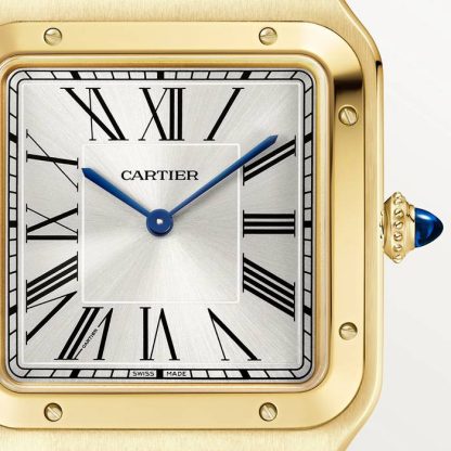 Cartier Santos Dumont Watch Extra-Large Model Manual Winding Yellow Gold WGSA0108 - Image 2