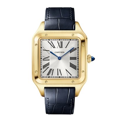 Cartier Santos Dumont Watch Extra-Large Model Manual Winding Yellow Gold WGSA0108