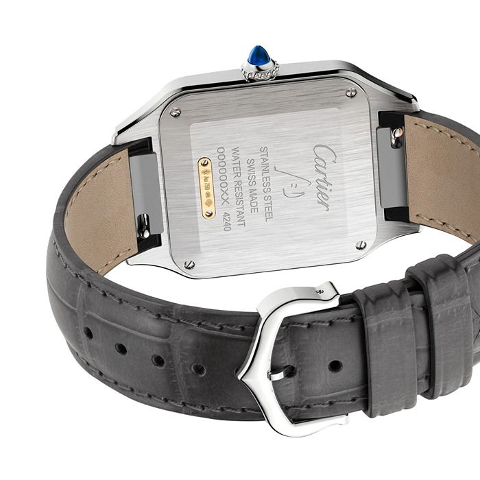 Cartier Santos-Dumont Watch Large Model Yellow Gold High Autonomy Quartz W2SA0028 - Image 3