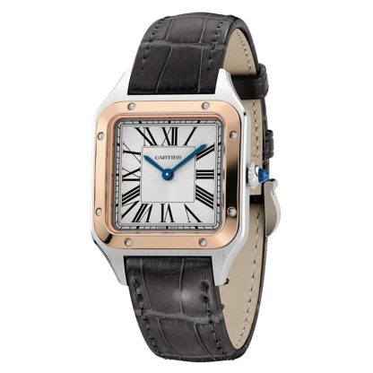 Cartier Santos-Dumont Watch Small Model High Autonomy Quartz Movement Steel Case W2SA0038 - Image 2
