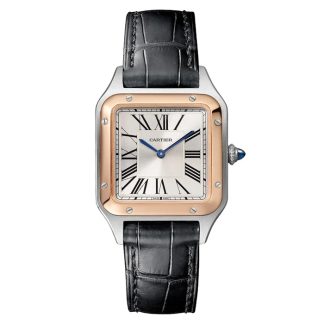 Cartier Santos-Dumont Watch Small Model High Autonomy Quartz Movement Steel Case W2SA0038