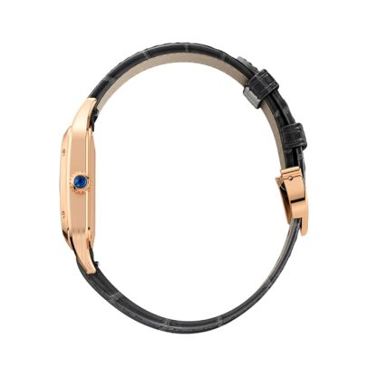 Cartier Santos-Dumont Watch Small Model High Qutonomy Quartz Movement Rose Gold WGSA0117 - Image 3