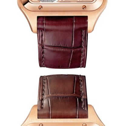 Cartier Santos Watch Large Model Mechanical Movement With Automatic Winding Calibre 1847 MC Steel Case WHSA0030 - Image 4