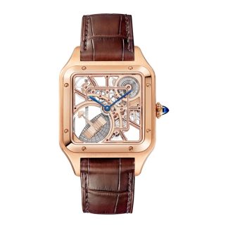 Cartier Santos Watch Large Model Mechanical Movement With Automatic Winding Calibre 1847 MC Steel Case WHSA0030