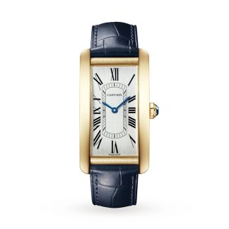 Cartier Tank Américaine Watch Large Model Automatic Movement Yellow Gold WGTA0300