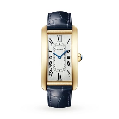 Cartier Tank Américaine Watch Large Model Automatic Movement Yellow Gold WGTA0300