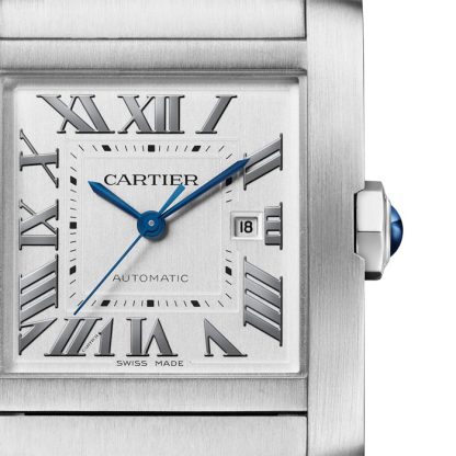Cartier Tank Française Watch Large Model Automatic Mechanical Movement Steel WSTA0067 - Image 2