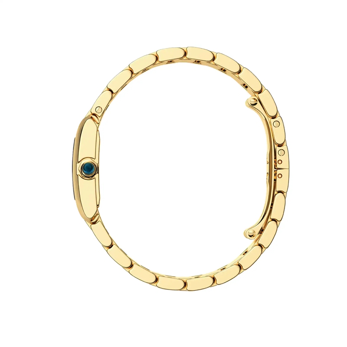 Cartier Tank Francaise Watch Small Model Quartz Movement 18K Yellow GoldCase WGTA0344 - Image 3