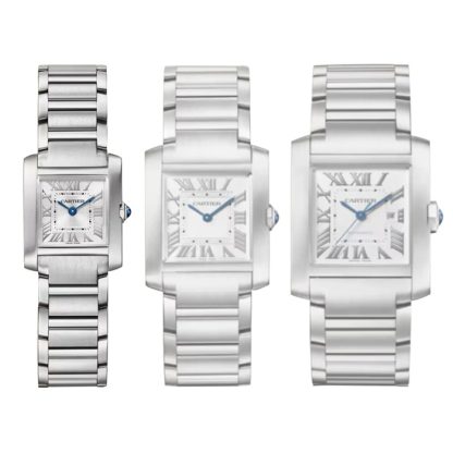 Cartier Tank Française Watch Small Model Quartz Movement Steel WSTA0129 - Image 5