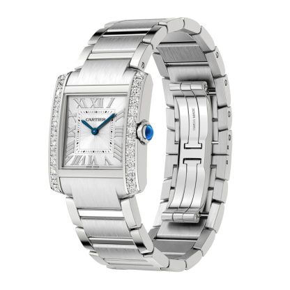 Cartier Tank Francaise watch medium model quartz movement W4TA0021 - Image 2