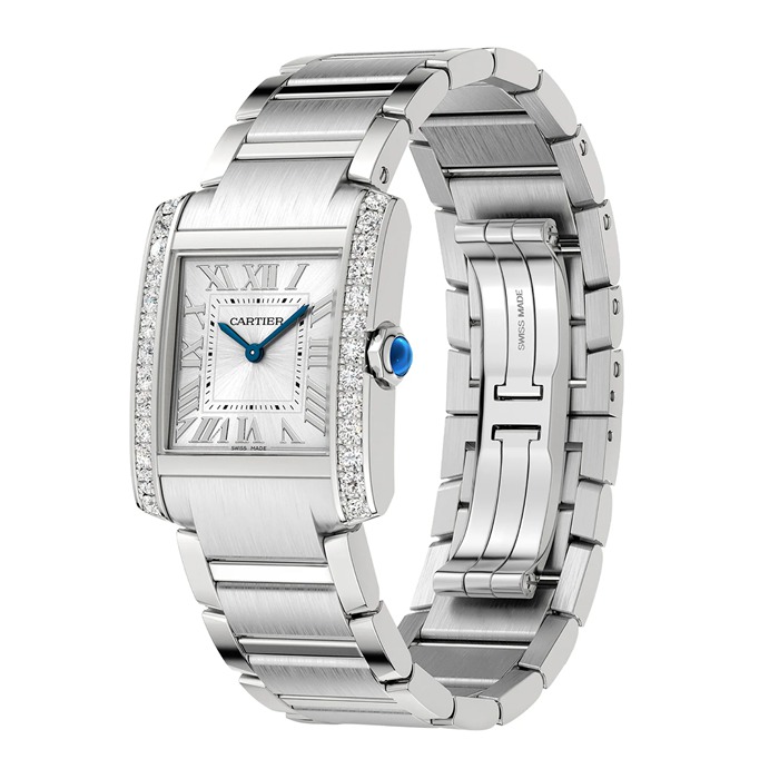 Cartier Tank Francaise watch medium model quartz movement W4TA0021 - Image 2