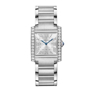 Cartier Tank Francaise watch medium model quartz movement W4TA0021