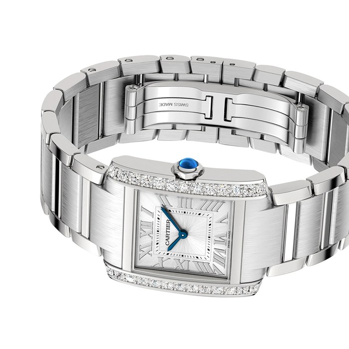 Cartier Tank Francaise watch medium model quartz movement W4TA0021 - Image 5